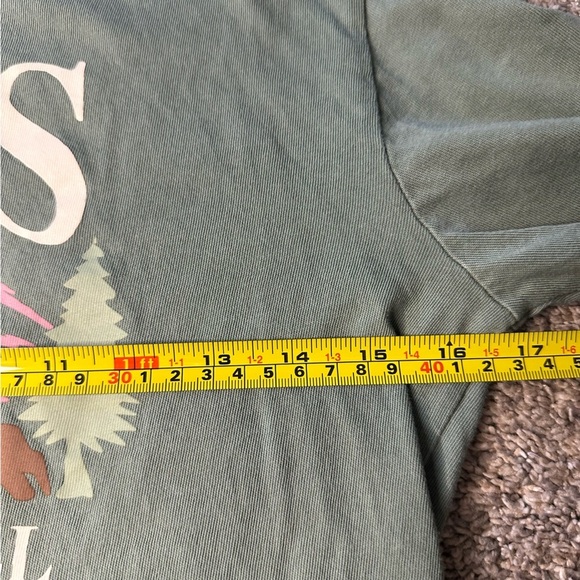 🎆VANS HEARTLANDER BFF LONG SLEEVE T-SHIRT GREEN XS Xtra small graphic cotton - Picture 10 of 10